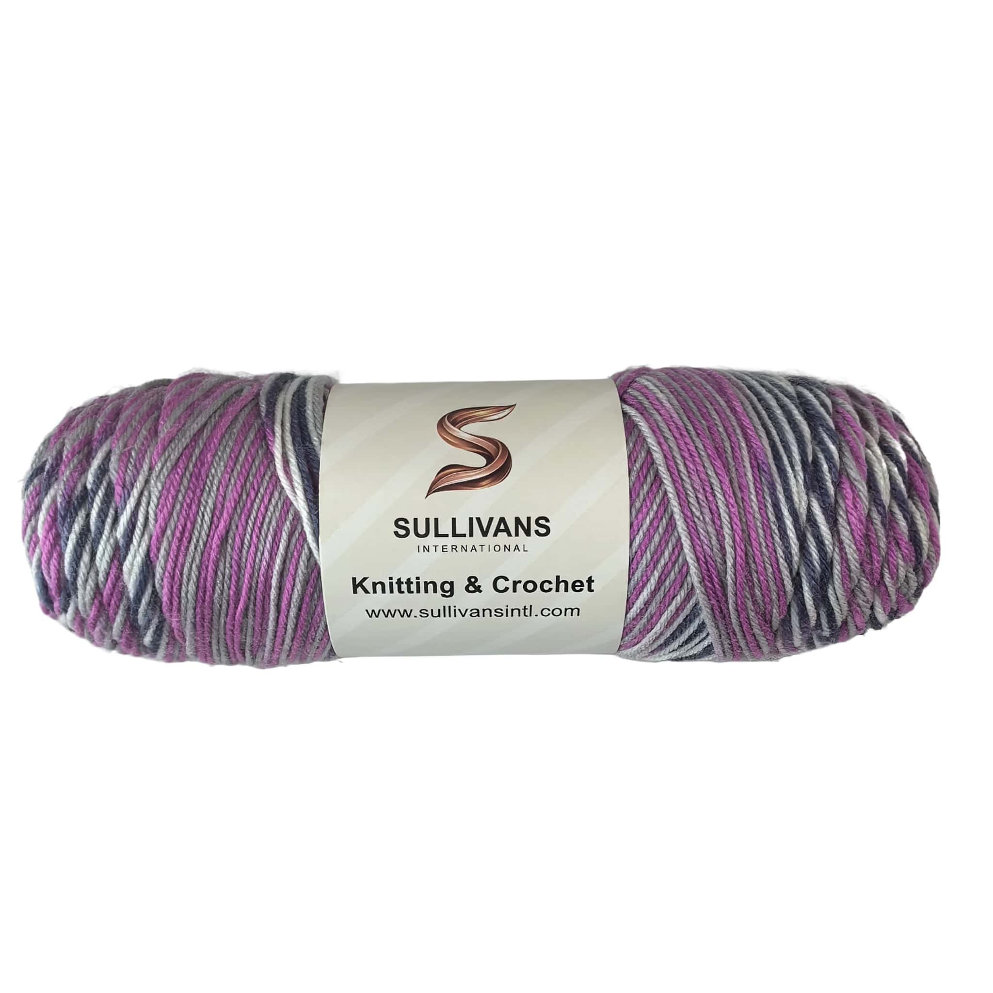 Multicolor Yarn for for Knitting, Crochet and Amigurumi, luxury yarn for interior design