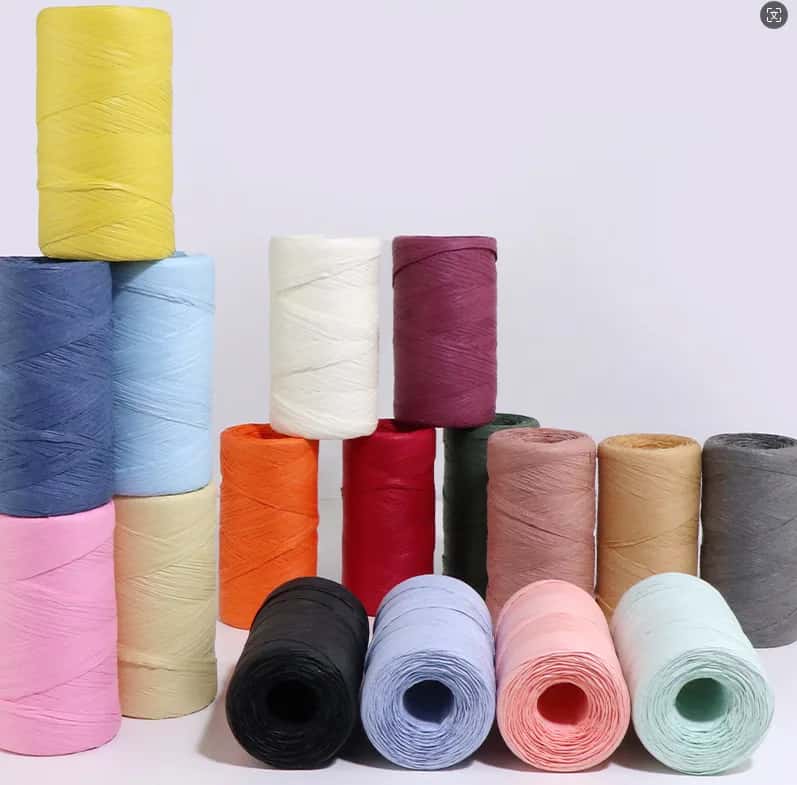 Stretch Paper Raffia Mini Spool for Hats, Bags and Craft Projects