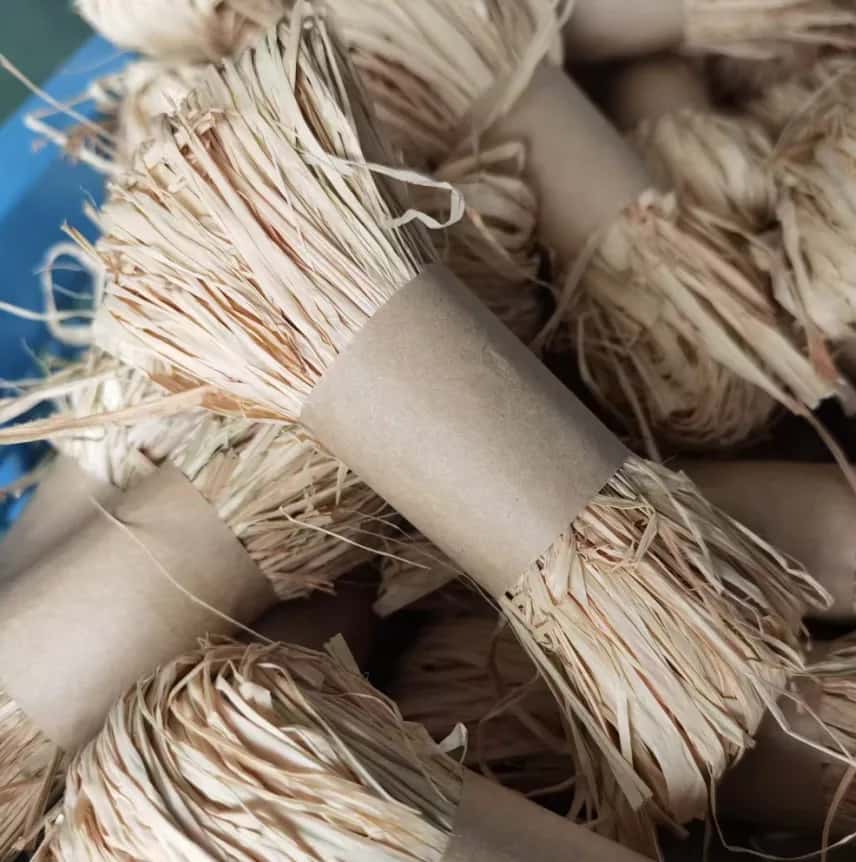 Natural Raffia Grass Bundle for Hats, Baskets and Floral Crafts