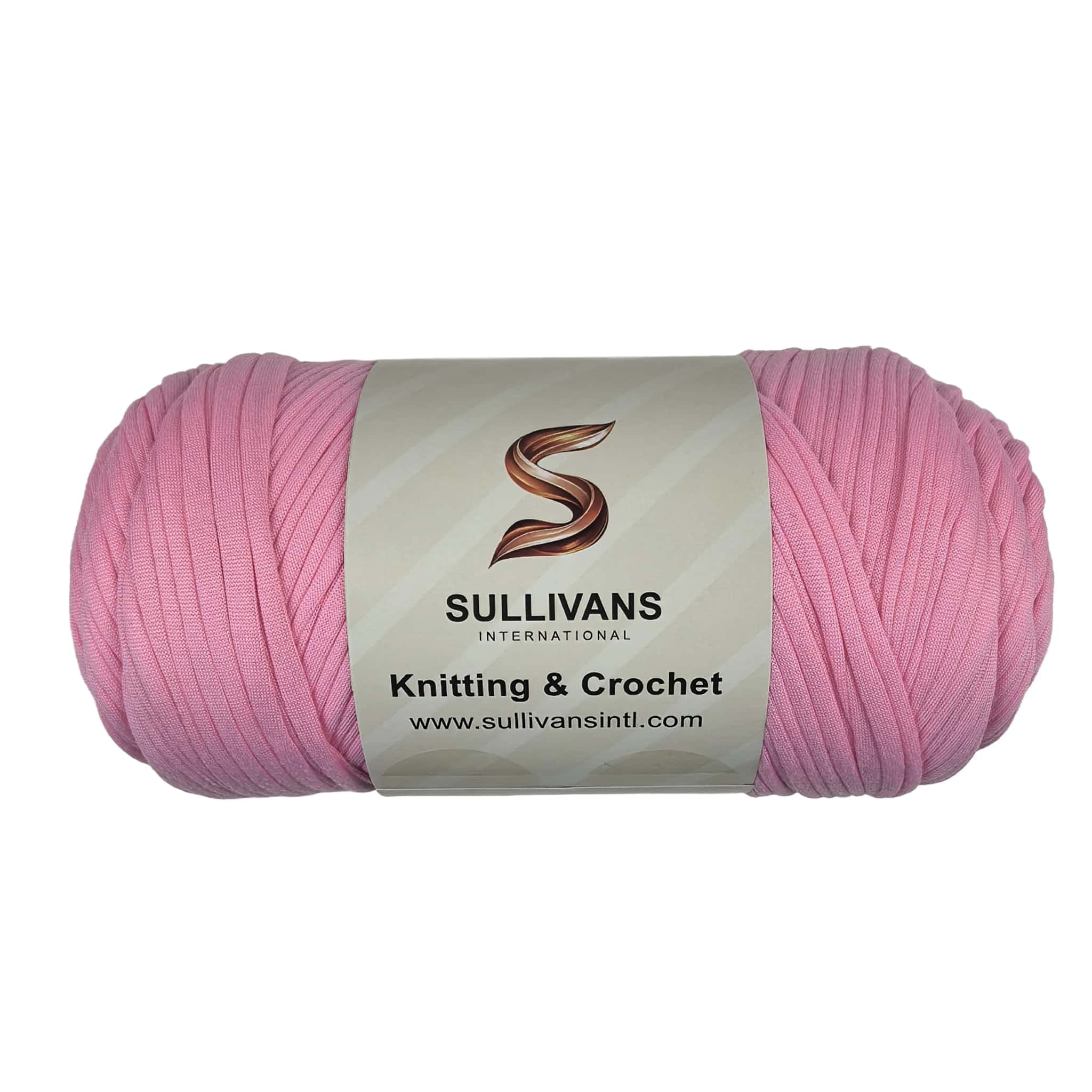 Elastic Crochet Fabric T-shirt Yarn, Thick Hand Knitting Yarn for Crocheting Bags/Rugs/Baskets/Craft Project, Knitting Beginner Hand Knitting