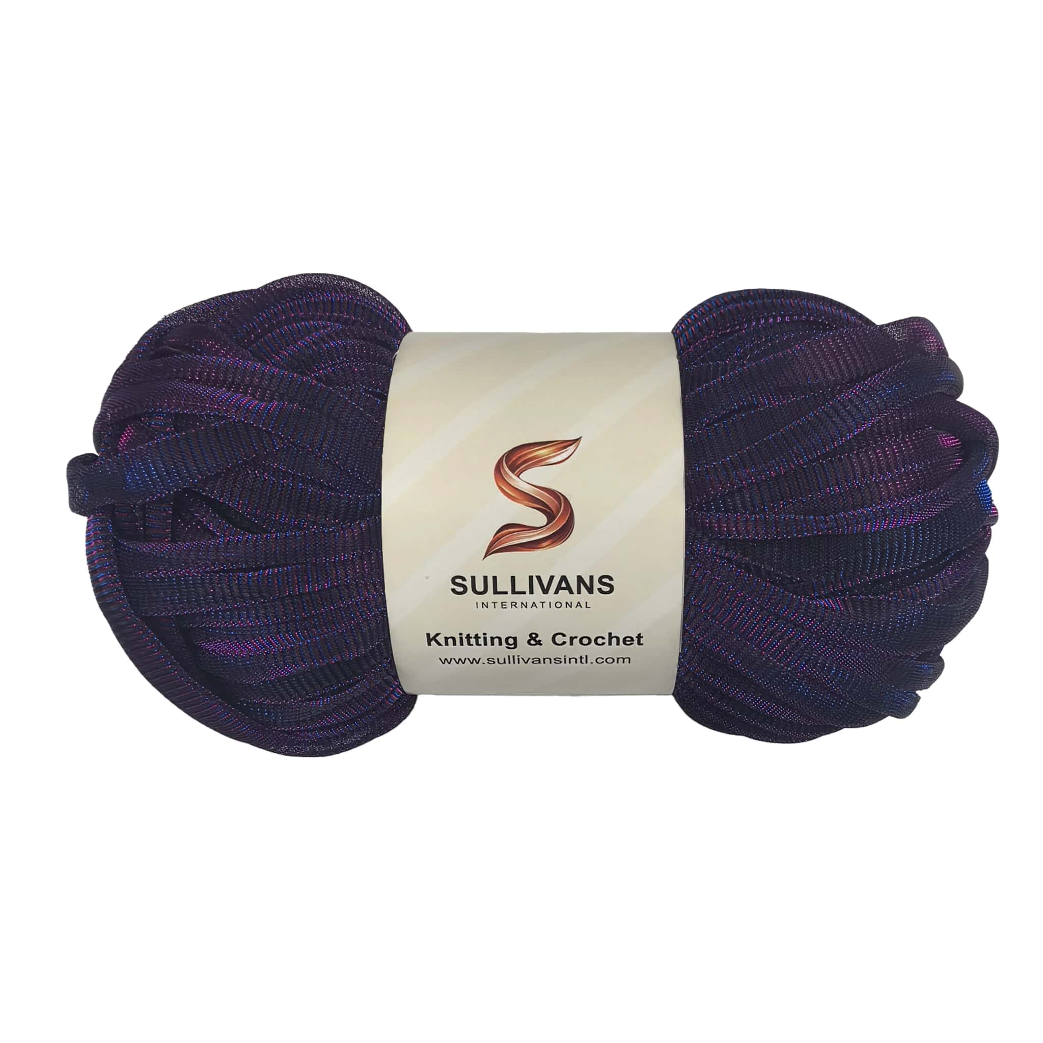 Sparkle T-shirt Yarn for Crochet, Soft Mesh Fabric Crochet Shining for Crocheting Knitting