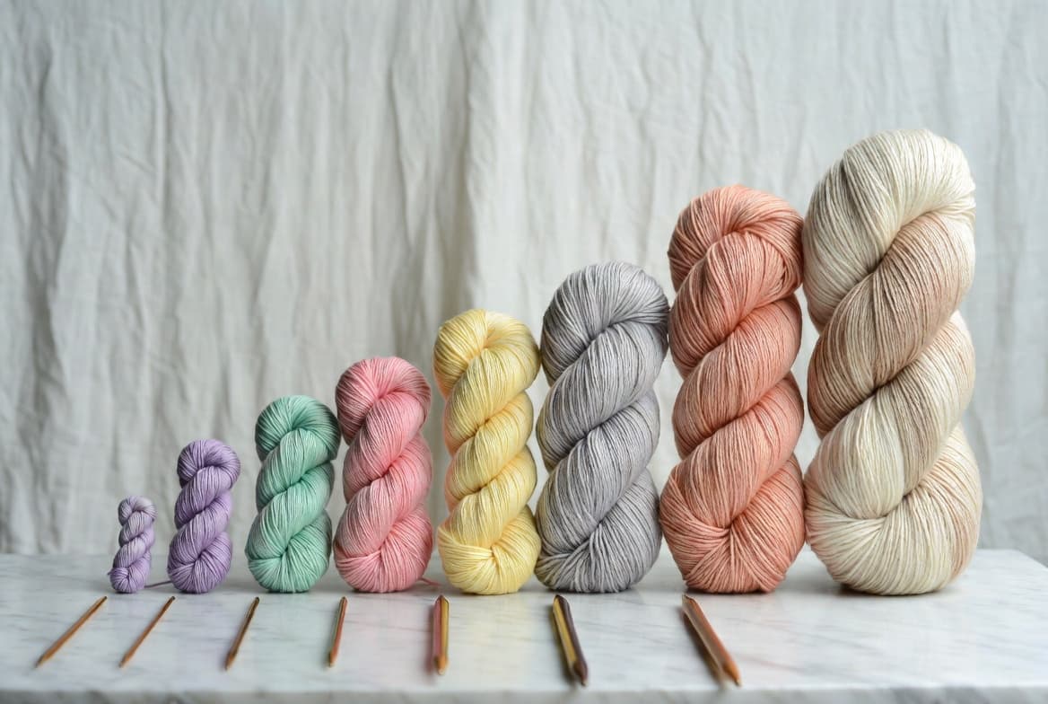 Cover Image for Yarn Weight Chart & Conversion Guide (US, UK, Nm, WPI)