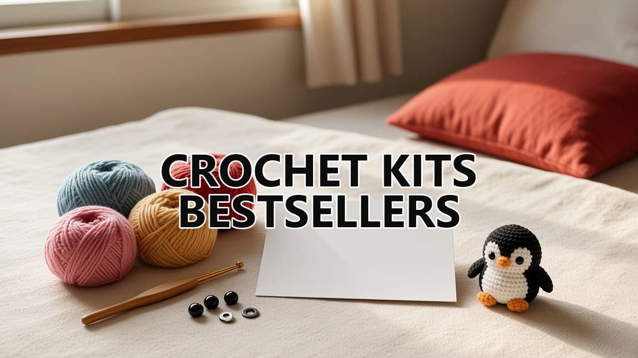 Cover Image for Top 10 Best-Selling Crochet Kits on Amazon (September 2026)