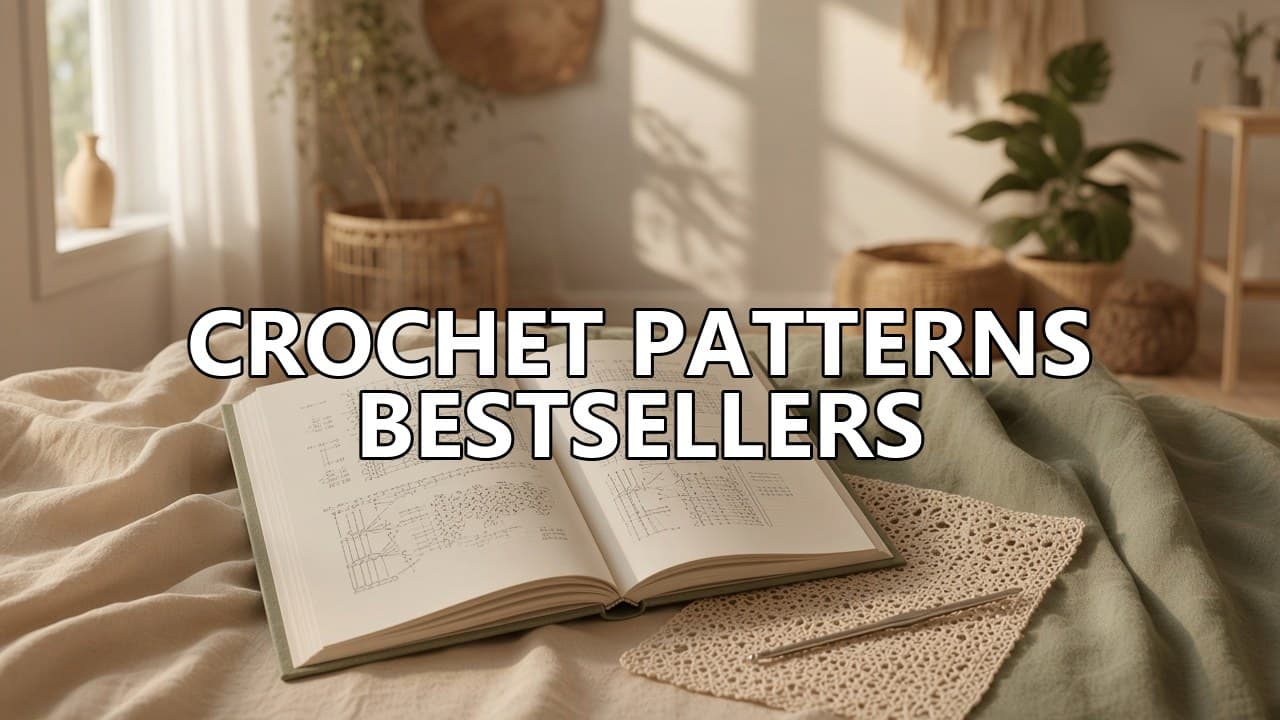 Cover Image for Top 10 Best-Selling Crochet Patterns on Amazon (September 2026)