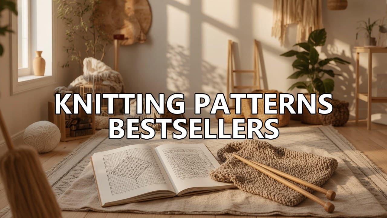Cover Image for Top 10 Best-Selling Knitting Patterns on Amazon (September 2026)
