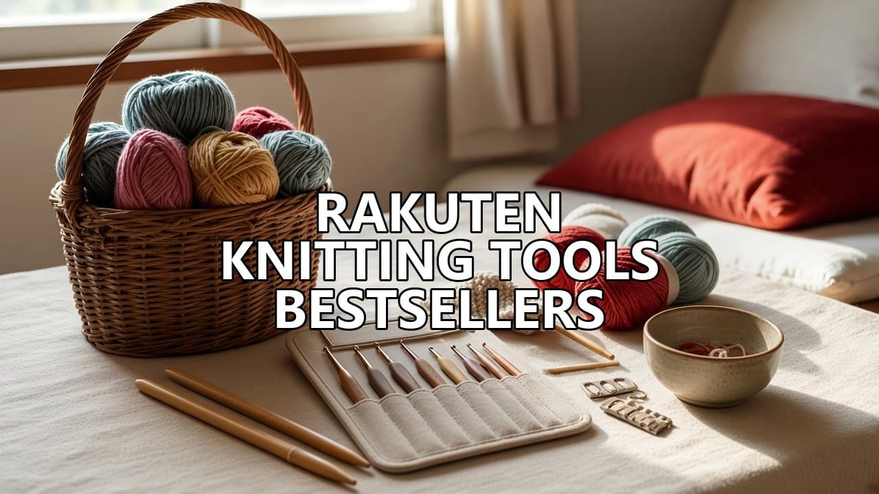 Cover Image for Top 10 Best-Selling Knitting Tools on Rakuten (September 2026)
